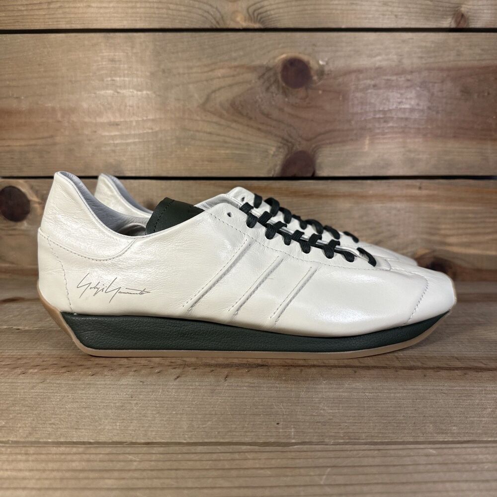 NEW Mens 10 / Womens 11 adidas Y-3 Country “Cream White Cargo” Sneakers JH8917